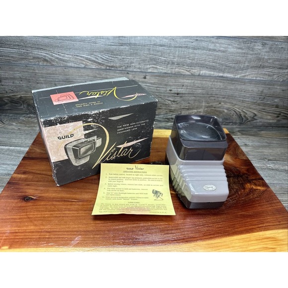 Vistar‎ Semi Automatic 33MM Viewer w/Panoramic Lens New in Original Box by GUILD - Picture 1 of 8
